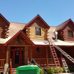 Log home in Half Moon Bay