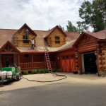 Log home in Half Moon Bay